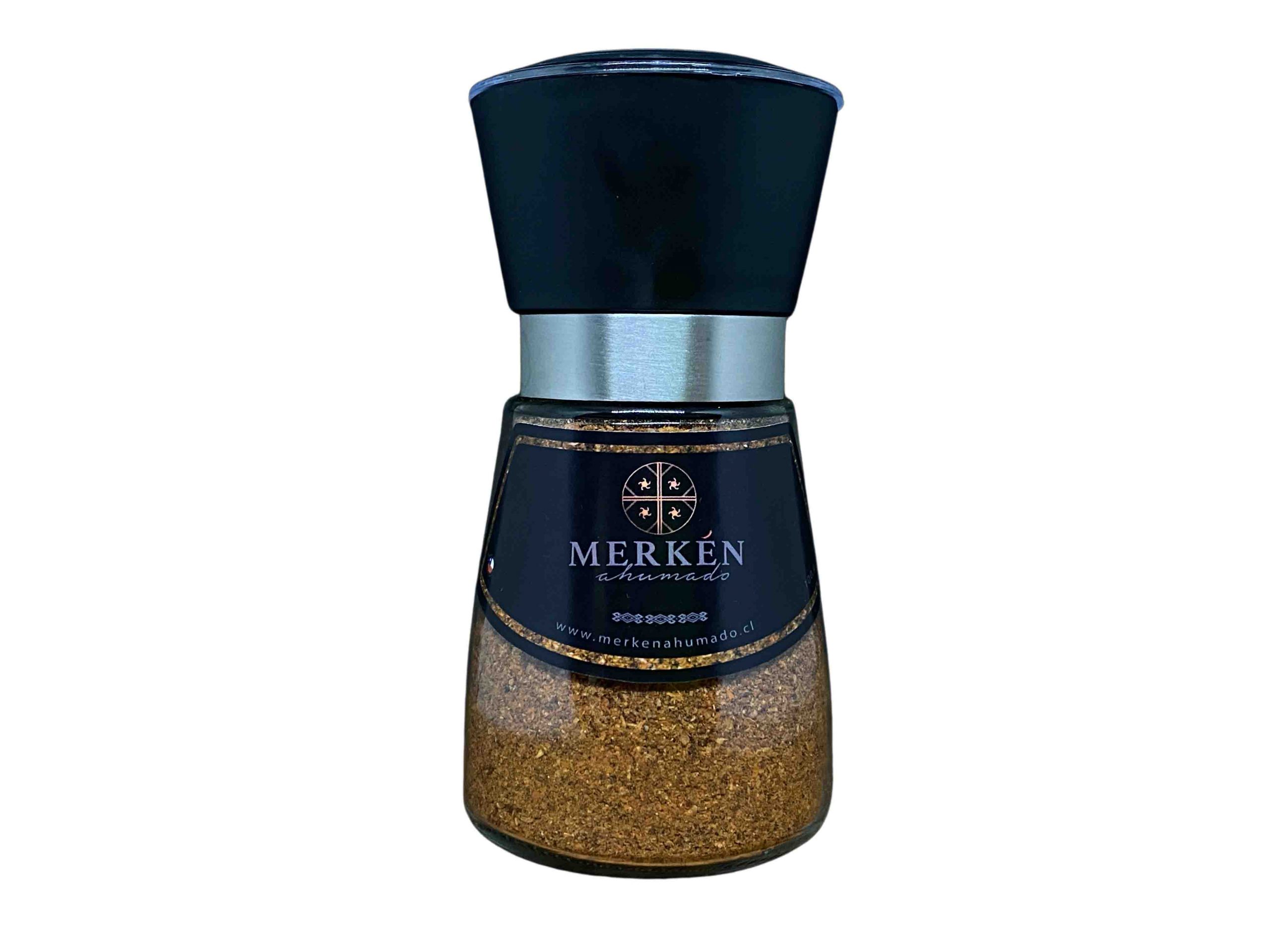 Merkén ahumado en molinillo (100g) Merkén Ahumado
