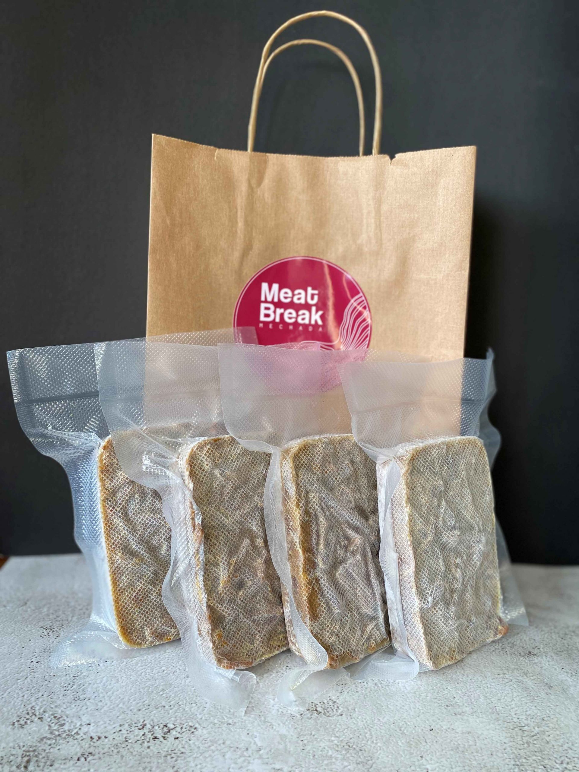 Pack Mechada de Vacuno 4 unidades de 250 g c/u